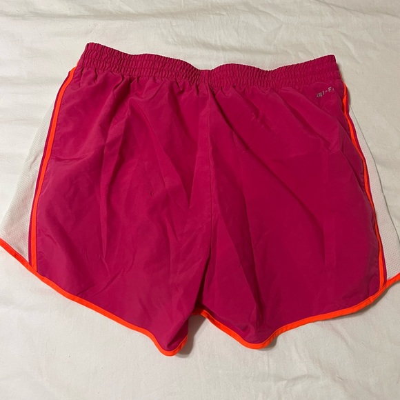Pink and Orange Nike shorts medium - Picture 3 of 3